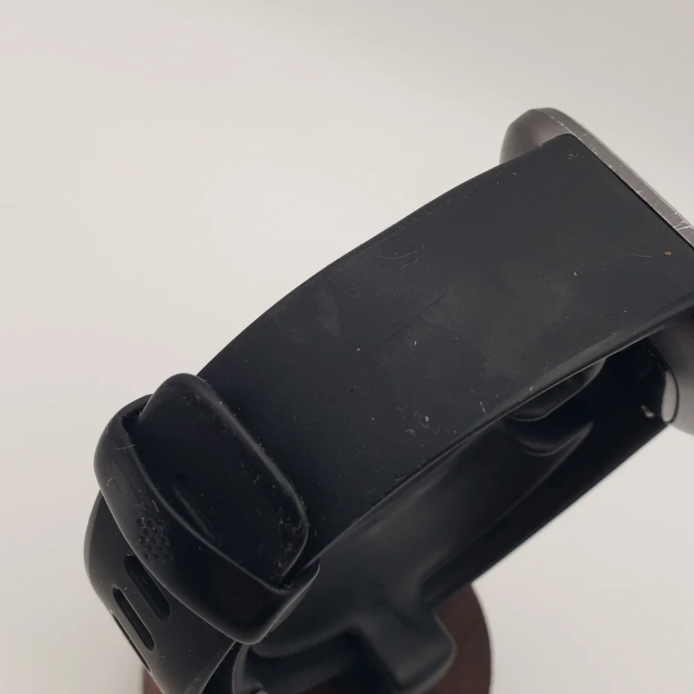 Fitbit Versa 2 Smartwatch Large Black Band FB507 Fitness Tracker Heart Rate